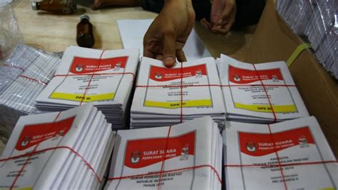 Kpu Bakal Cetak Surat Suara Pemilu Pada November