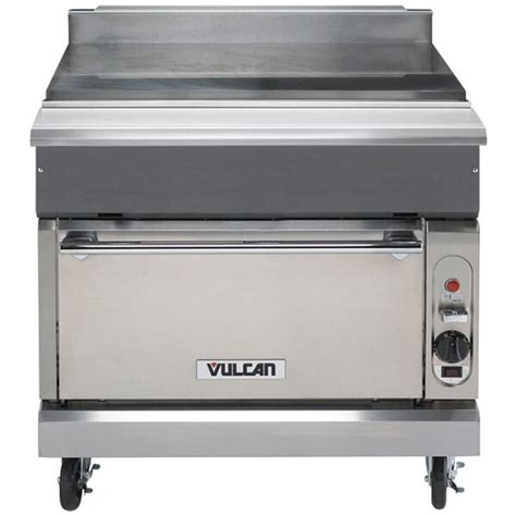 Vulcan Vwt36c Nat V Series Natural Gas 36 Spreader Cabinet With Convection Oven 32000 Btu