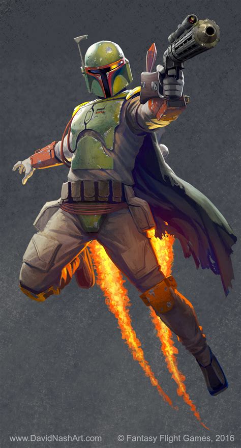 Boba Fett Sw Star Wars David Auden