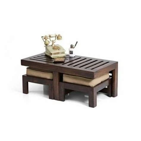 Brown Wooden Center Table At Rs 11500 Piece In Mumbai ID 8784180588