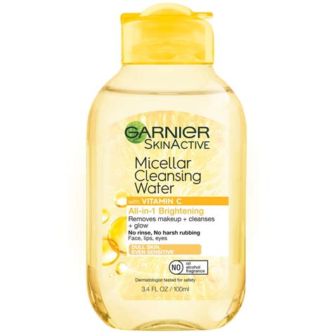 Garnier Skinactive Micellar Cleansing Water All In 1 Brightening With Vitamin C 3 4 Fl Oz