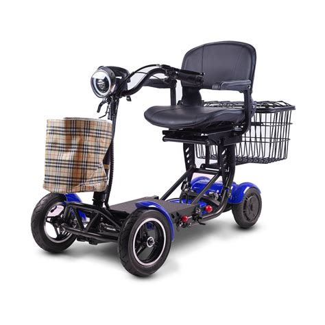 Rubicon Fx03 All Terrain 4 Wheel Foldable Mobility Scooter With