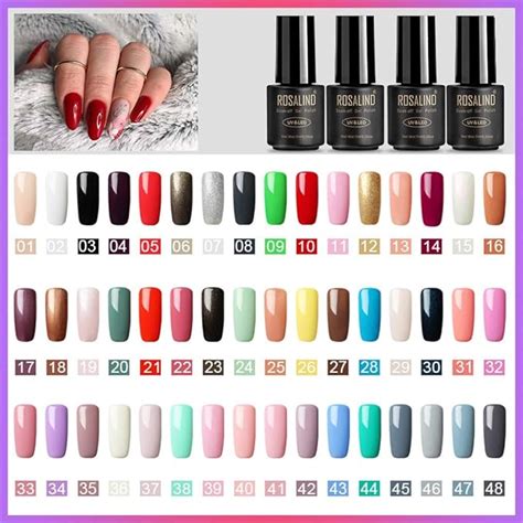 Couleurs Vernis Gels Semi Permanent Rosalind Vernis Ongles Gel