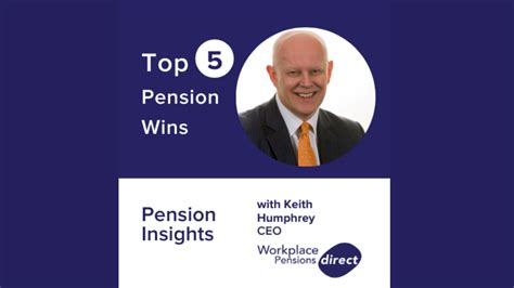 Top 5 Pension Wins Workplace Pensions Direct