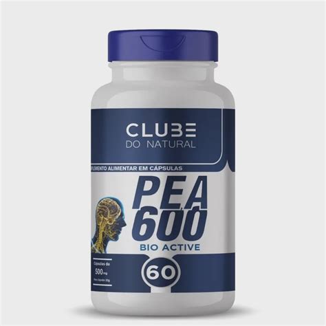 Pea Bio Active Analg Sico C Psulas Mg Clube Do Natural