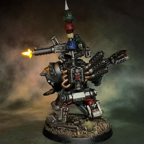 Kommissar Yarrork Blood Axe Warboss Chris Buxey Paints