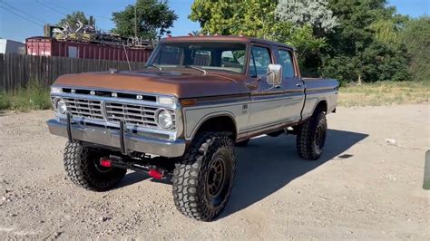 1974 Ford F250 Custom Crew Cab Cummins Youtube