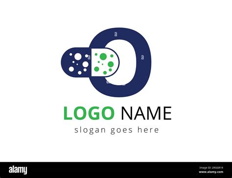 Letter O Medicine Tablet Logo Concept For Healthcare Logo Sign Vector