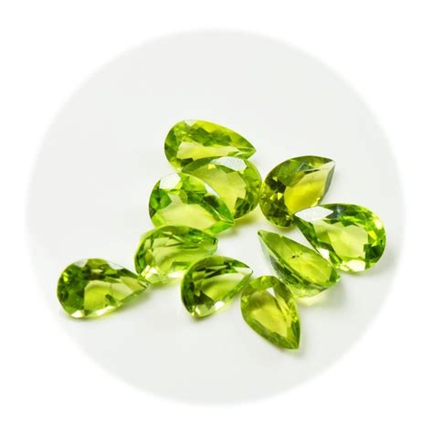 Oval Natural Green Peridot Loose Gemstone For Jewelry At Rs 150carat