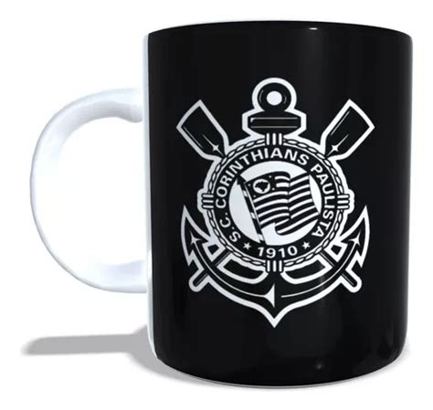 Caneca Personalizada Corinthians De Presente Torcedor Tim O Frete Gr Tis