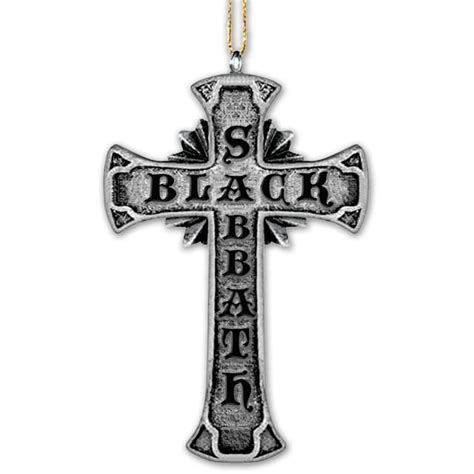 Black Sabbath Cross Ornament | Schedel