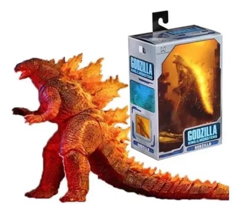 Godzilla Nuclear Lava Boneco De Fogo Rei Dos Monstros Parcelamento