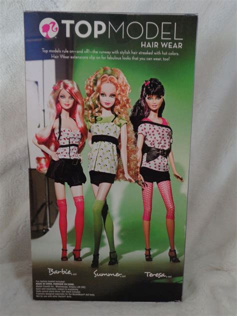 Barbie Summer Top Model Hair Wear Fashion Doll Mattel M Rare