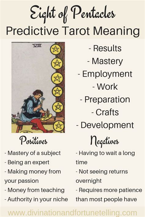 Future Tarot Meanings Eight Of Pentacles Lisa Boswell