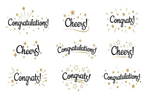 Congrats Lettering Graphic By Tartila Stock Creative Fabrica