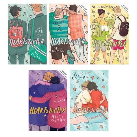 Heartstopper Series 5 Books Combo Alice Oseman Books Khareedo