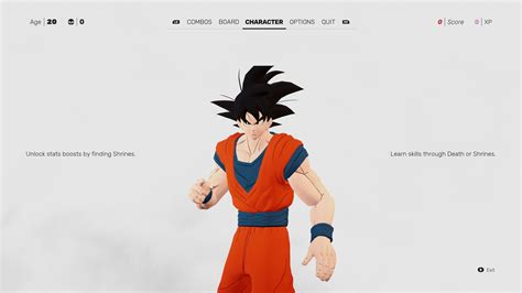 Sifu Dragon Ball Xenoverse Goku Mod Sifu Mods