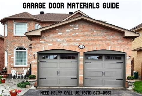 What Material to Choose for Your Installing a New Garage Door