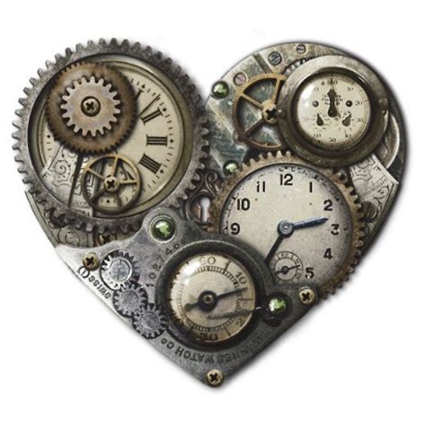 Heart Tattoo Steampunk Clock Heart Steampunk Heart Clock Tattoo