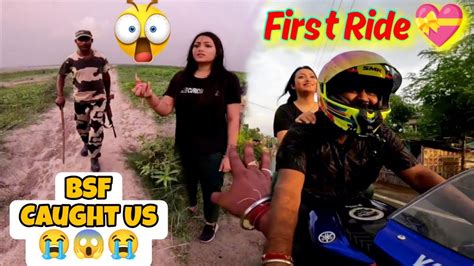 First Ride Mein 😱bsf😱 Na Pakar Liya😭 Youtube