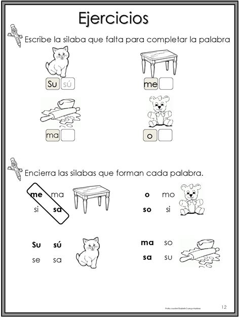 50 Ejercicios De Lecto Escritura Para Preescolar Y Primaria 004 Imagenes Educativas