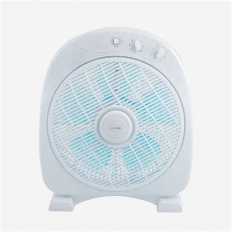 Ventilador Box Fan De Suelo Color Blanco W Universal Blue