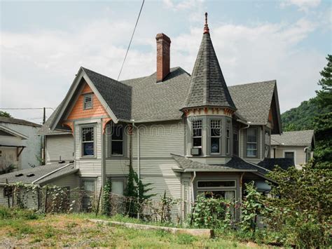 Historic House in Hinton, West Virginia Stock Photo - Image of urban ...