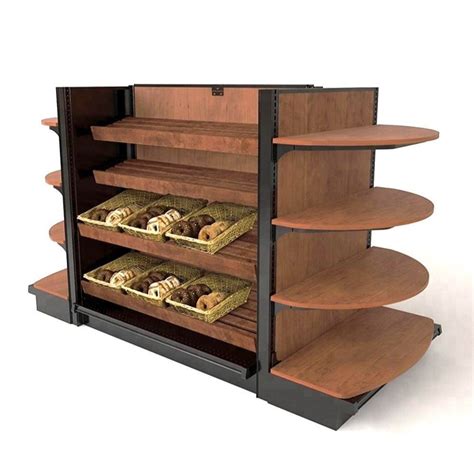 Wooden Bakery Display Rack, For Showroom, Rs 11000 /piece Lt Tig & Arc ...