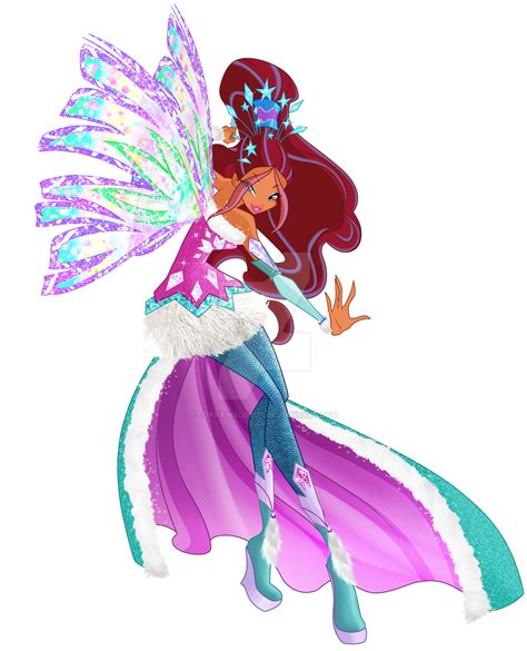 Aisha Sirenix Crystal By Lorrainelotos On Deviantart Winx Club Bloom