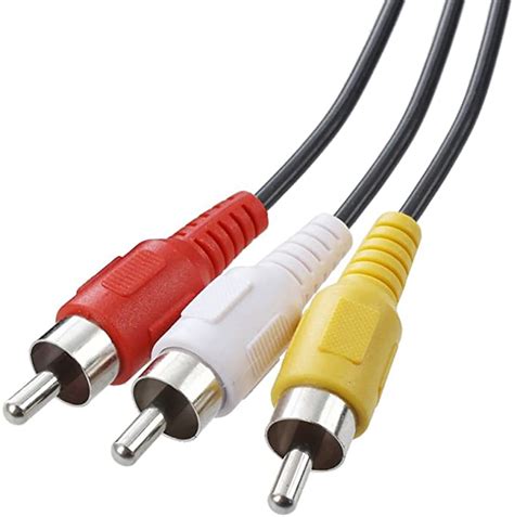 Directv Rca 6 Ft Audiovideo Composite Input Cables Dvdvcrsatgaming
