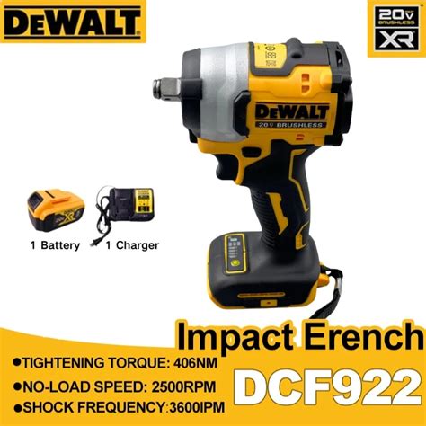 Dewalt Llave De Impacto Inal Mbrica DCF922 Herramientas El Ctricas De