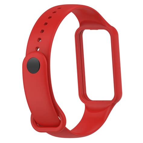 Amazfit Band Siliconen Bandje Rood Smartwatchbanden Nl