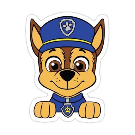 Chase Paw Patrol Sticker By Bkdesigners Pup Patrol Paw Patrol