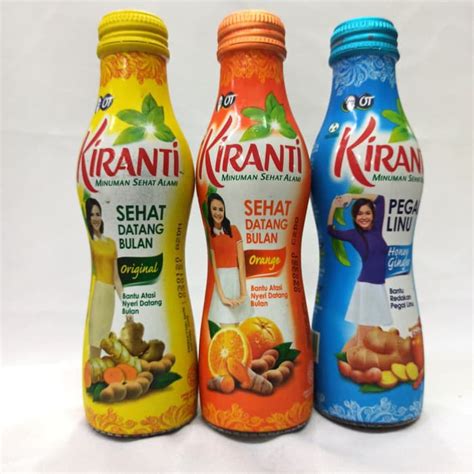 Jual Minuman Sehat Datang Bulan Kiranti 150ml Shopee Indonesia