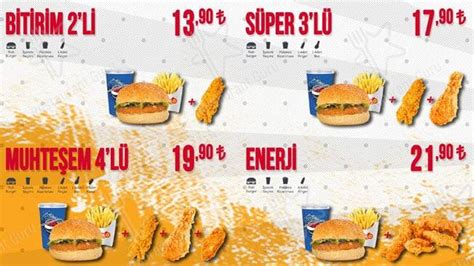 Menu at Chicko, Batı Mahallesi