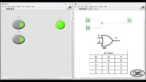 Labview For Engineers Logic Gate In Labview Youtube