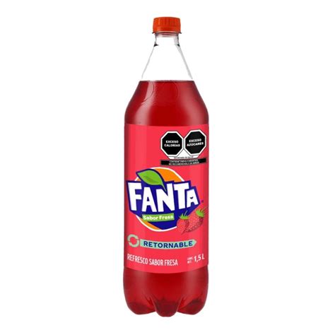 Refresco Fanta Sabor Fresa 15 L Walmart