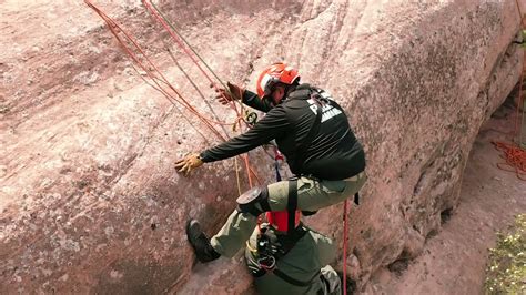 Navajo Nation Department Of Emergency Management Rope Rescue Operator Training Youtube