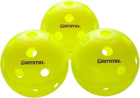 Gamma Sports Photon Indoor And Outdoor Pickleballs High