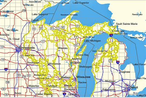 Touring Wisconsin Big Bike Routes Adventure Rider