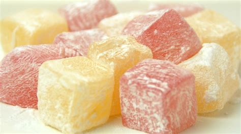 Rose Lemon Turkish Delight Foxs Confectionery