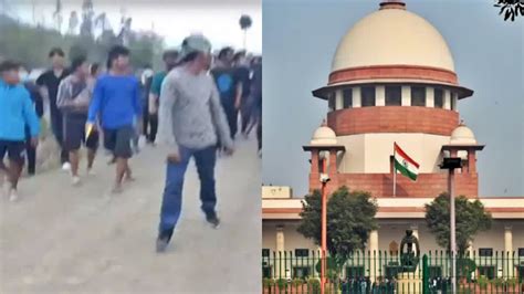 Sc To Hear Plea Of Two Women Seen In Video Being Paraded Naked In Manipur