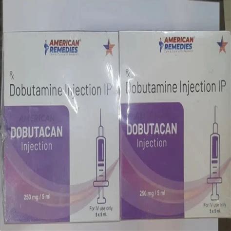 Inj Dobutacan Ready Dobutamine Inj 250mgml At Rs 100piece