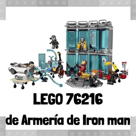 Set De Lego De Iron Man Sala De Armaduras De Marvel