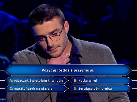 Quiz Najciekawsze pytania z programu Milionerzy Dasz radę na nie