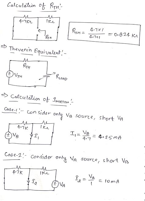 Solved Thevenin And Norton Theorems Finding Theveninnorton Equivalent Course Hero