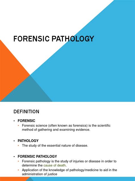 Forensic Pathology | Forensic Science | Pathology