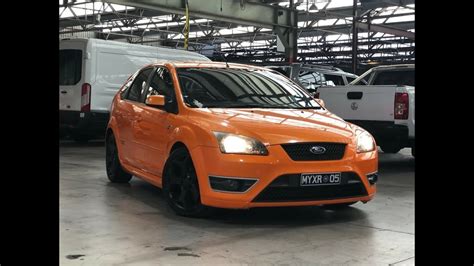 2007 Ford Focus Ls Xr5 Turbo Orange 6 Speed Manual Hatchback 51006 Youtube