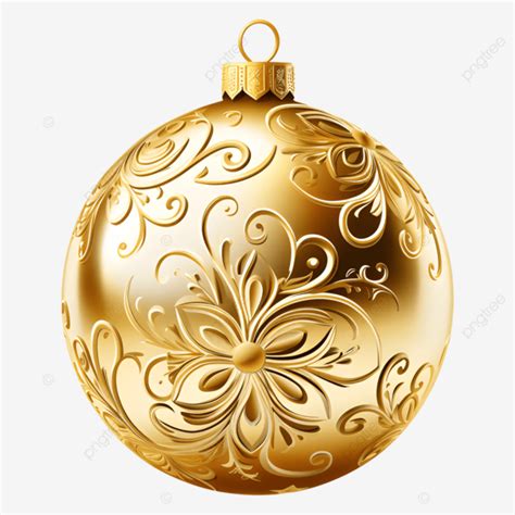 Golden Christmas Ball Christmas Ball Christmas Png Transparent Image