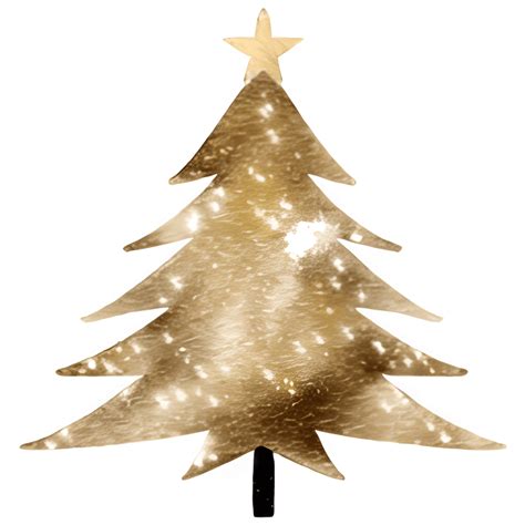 Elegant Black and Gold Christmas Tree · Creative Fabrica